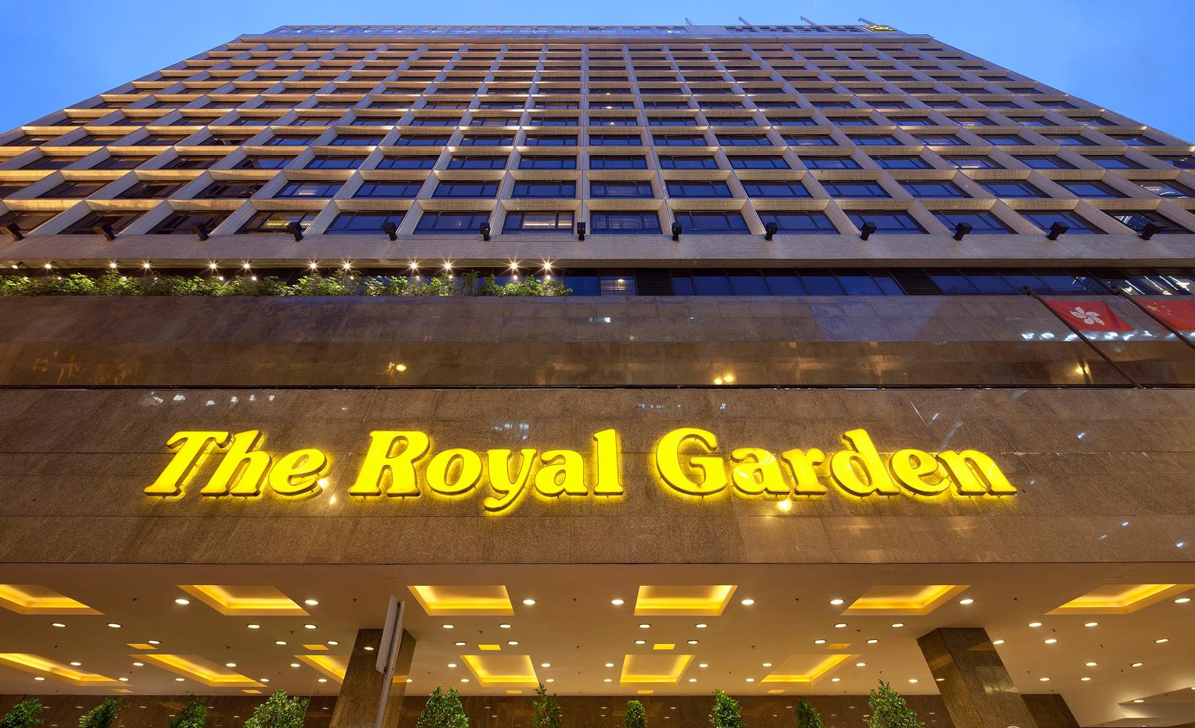 The Royal Garden Hotel Hongkong Eksteriør billede The Royal Garden Hotel